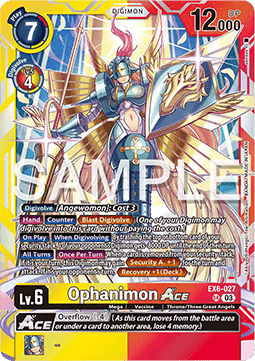 Ophanimon Ace (EX6-027) (V.1)