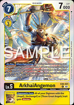ArkhaiAngemon (EX6-021) - Infernal Ascension (Rare) [EX-06-021]