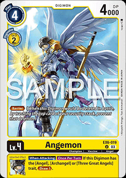 Angemon (EX6-019) - Infernal Ascension (Uncommon) [EX-06-019]