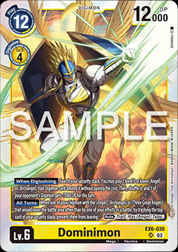 Dominimon (EX6-030) (V.1) - Infernal Ascension (Super Rare) [EX-06-030]