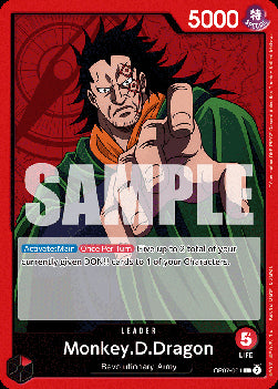 Monkey.D.Dragon (OP07-001) (V.1) - 500 Years into the Future (Leader) [OP07-001]
