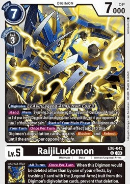 RaijiLudomon (EX6-042) - Infernal Ascension (Common) [EX-06-042]