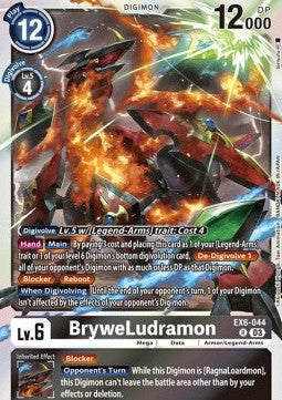 BryweLudramon (EX6-044) - Infernal Ascension (Rare) [EX-06-044]