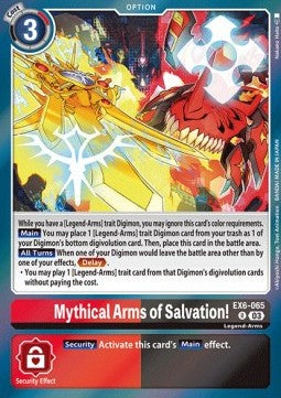 Mythical Arms of Salvation! (EX6-065) - Infernal Ascension (Rare) [EX-06-065]