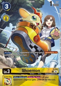 Shoemon (P-134) (V.2) - Promos (Alternative Art) [P-134]