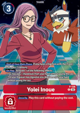 Yolei Inoue (P-126) - Premium Bandai Products (Alternative Art) [PB-XX-P-126]