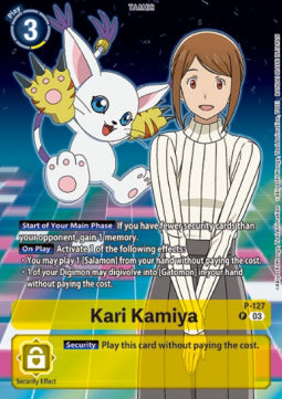 Kari Kamiya (P-127) - Premium Bandai Products (Alternative Art) [PB-XX-P-127]