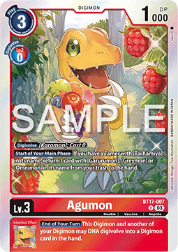 Agumon (BT17-007)