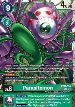 Parasitemon (BT17-050) - Secret Crisis (Rare) [BT-17-050]