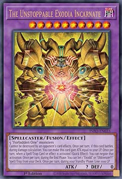 The Unstoppable Exodia Incarnate (V.1 - Ultra Rare) - The Infinite Forbidden (Ultra Rare) [INFO-033]