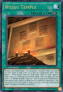 Wedju Temple (V.1 - Ultra Rare) - The Infinite Forbidden (Ultra Rare) [INFO-054]