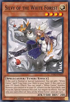 Silvy of the White Forest - The Infinite Forbidden (Common) [INFO-015]