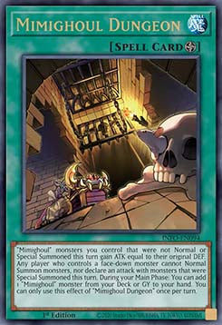 Mimighoul Dungeon (V.1 - Ultra Rare) - The Infinite Forbidden (Ultra Rare) [INFO-094]