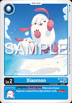Xiaomon (BT17-002) - Secret Crisis (Uncommon) [BT-17-002]
