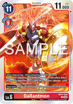 Gallantmon (BT17-016)