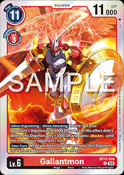 Gallantmon (BT17-016) - Secret Crisis (Rare) [BT-17-016]