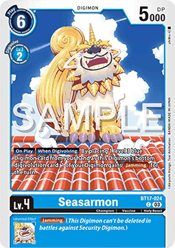 Seasarmon (BT17-024) - Secret Crisis (Common) [BT-17-024]