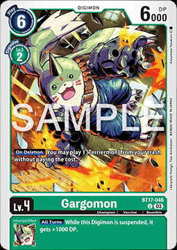 Gargomon (BT17-046) - Secret Crisis (Uncommon) [BT-17-046]