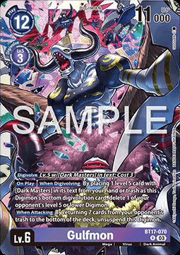 Gulfmon (BT17-070) - Secret Crisis (Rare) [BT-17-070]