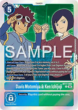 Davis Motomiya & Ken Ichijoji (BT17-084) (V.1)