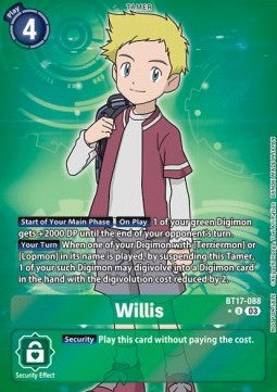 Willis (BT17-088) (V.2) - Secret Crisis (Alternative Art) [BT-17-088]