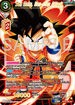 Son Goku, Non-stop Attack