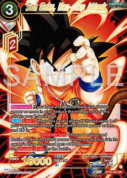 Son Goku, Non-stop Attack - Legend of the Dragon Balls (Super Rare) [BT25-005]