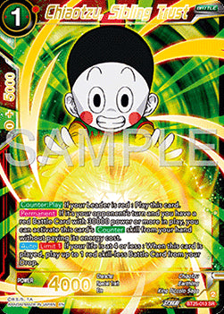 Chiaotzu, Sibling Trust (V.1 - Super Rare) - Legend of the Dragon Balls (Super Rare) [BT25-013]