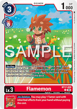 Flamemon (BT17-009)