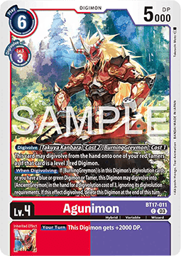 Agunimon (BT17-011)