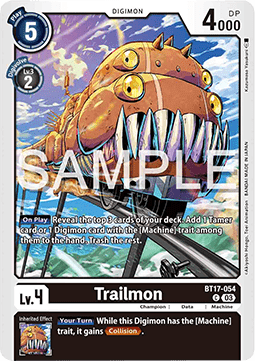 Trailmon (BT17-054) - Secret Crisis (Common) [BT-17-054]