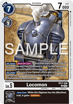 Locomon (BT17-056) - Secret Crisis (Common) [BT-17-056]