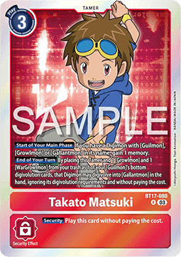 Takato Matsuki (BT17-080) (V.1)