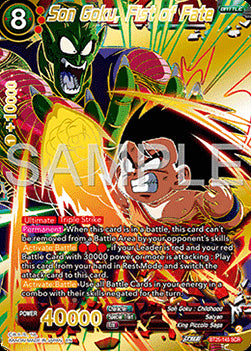 Son Goku, Fist of Fate - Legend of the Dragon Balls (Secret Rare) [BT25-145]