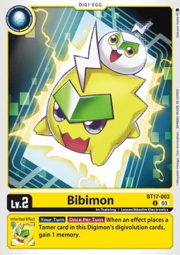 Bibimon (BT17-003) - Secret Crisis (Uncommon) [BT-17-003]