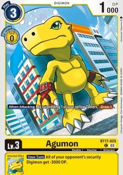 Agumon (BT17-029) - Secret Crisis (Common) [BT-17-029]