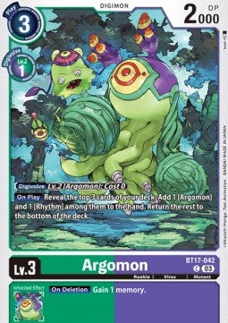 Argomon (BT17-042) - Secret Crisis (Common) [BT-17-042]
