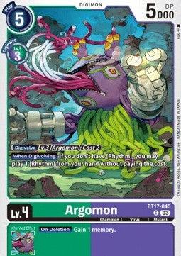 Argomon (BT17-045) - Secret Crisis (Common) [BT-17-045]