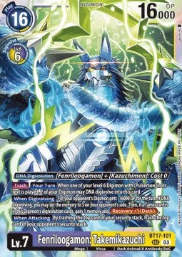Fenriloogamon: Takemikazuchi (BT17-101) (V.1) - Secret Crisis (Secret Rare) [BT-17-101]