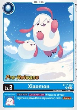 Xiaomon (BT17-002) - Promos: Secret Crisis (Uncommon) [BT-17P-BT17-002]