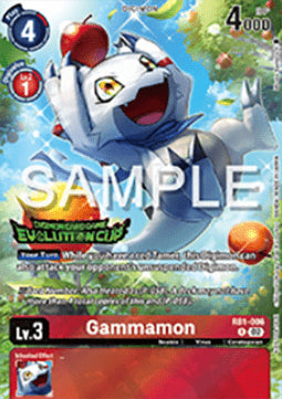 Gammamon (P-058) (V.1) - Special Tournament Promos (Alternative Art) [STP-P-058]