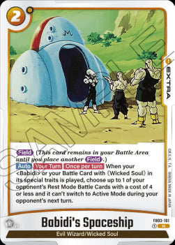 Babidi's Spaceship (FB03-101) - Raging Roar [Fusion World] (Rare) [FB03-101]