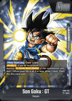 Son Goku : GT // Son Goku : GT (FB03-104)  (V.2 - Alternate Art) - Raging Roar [Fusion World] (Alternate Art) [FB03-104]