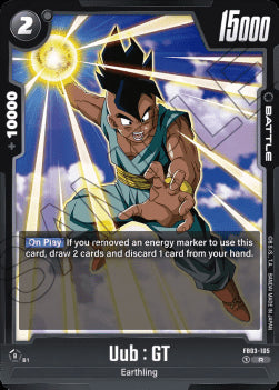 Uub : GT (FB03-105) - Raging Roar [Fusion World] (Rare) [FB03-105]