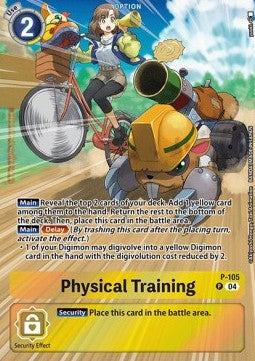 Physical Training (P-105) - Starter Deck: Fable Waltz (Alternative Art) [ST-19-P-105]