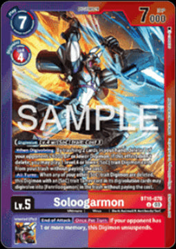 Soloogarmon (BT16-076) - Event Pack 7 (Alternative Art) [EP7-BT16-076]