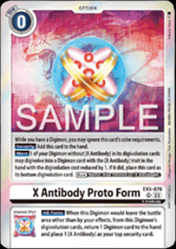 X Antibody Proto Form (EX5-070) - Event Pack 7 (Alternative Art) [EP7-EX5-070]