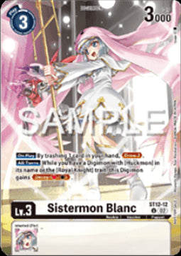 Sistermon Blanc (ST12-12) - Event Pack 7 (Alternative Art) [EP7-ST12-12]