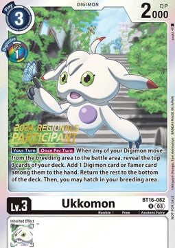 Ukkomon (BT16-082) (V.1) - Championship 2024 Promos (Alternative Art) [CP24-BT16-082]
