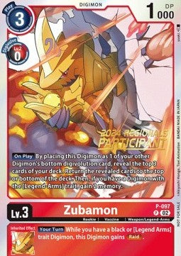 Zubamon (P-097) (V.1) - Championship 2024 Promos (Alternative Art) [CP24-P-097]